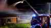 Flammeninferno nach Unwetterschäden: Feuerwehr am Limit, Unwetterschäden werden bis in die Nacht beseitigt, gleichzeitig entsteht Großbrand auf Bauernhof: Hunderte Einsatzkräfte im Einsatz, Tiere können gerettet werden