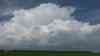 Hagelmassen und bedrohliche Wolkenformationen sorgen für Unwetter: 30 cm hoher Hagel bei Dehlitz, Nachtgewitter bei Könnern