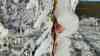 Extremwetter: Bizarre Eiswelt in Bayern, drastische Schutzmaßnahmen gegen Frost, mit Eis gegen den Frost um die jungen Obstblüten zu schützen, beeindruckende Drohnenaufnahmen, Bauer im O-Ton: Schutz vor Frostschäden: Drohne zeigt bizarre Eislandschaft zwischen den Weinbergen