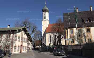 Aus dem Kirchturm in Oberammergau erklang am Palmsonntag das 