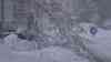 Extreme Schneemassen Alpen: Über 2 Meter Neuschnee, LKW von massiven Schneemassen bedeckt (on tape), B 100 nur noch einspurig befahrbar-Polizei regelt Verkehr, Bahnverkehr weiterhin eingestellt – ca. 1 Meter Schnee auf den Gleisen: Schneechaos am Sonntagabend in Lienz, LKW müssen von der Feuerwehr geschleppt werden, großer Ast kracht auf Grund von Schneebruch auf PKW, Anwohnerin Arnsbach: Die Pracht ist perfekt!“