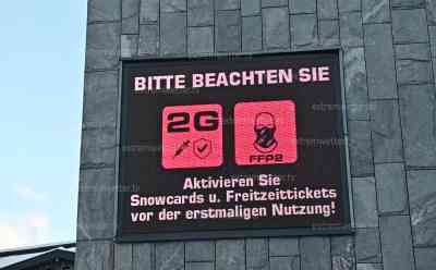 Skiopening in Ischgl – Erste Skifahrer stürmen auf die Piste – Verschärfte 2G-Coronamaßnahmen : Ticket und ID-Scanner am Eingang - Im OTon Alexander von der Thannen, Obmann TVB Ischgl