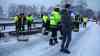 Massive Schneeglätte auf der B2 - Frontal in den Gegenverkehr gerutscht: Zwei Insassen wurden hierbei mittelschwer verletzt