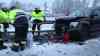 Massive Schneeglätte auf der B2 - Frontal in den Gegenverkehr gerutscht: Zwei Insassen wurden hierbei mittelschwer verletzt