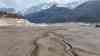 Extreme Dürre in Italien: Rekordniedrigwasser und enorme Trockenheit in Norditalien und in der Südschweiz - Ausgetrocknete Stauseen und Flüsse. Beeindruckende und zugleich erschreckende Bilder und Drohnenaufnahmen: Der Klimawandel bringt große Probleme mit sich