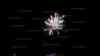 Hammerschläge und Feuerwerk begrüßen das neue Jahr: Frohnauer Hammer begrüßt mit zahlreichen Menschen und den letzten 12 Hammerschlägen aus dem alten Jahr, das neue Jahr: Großes Privatfeuerwerk am Nachthimmel um Mitternacht