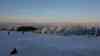 Traumhafter Wintersonnenuntergang und Eisnebensonne auf dem Fichtelberg: sehr wolkenreicher Winter lässt Vitamin D Spiegel bei vielen Menschen sinken, auch in den nächsten Tagen noch Sonnenschein und tolle Sonnenuntergänge möglich: Traumhaftes Winterwetter auf dem Fichtelberg inklusive Sonnenuntergang