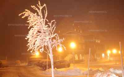 Sibirischer Winter im Erzgebirge: gefährliches Glatteis und Eisregen - in den Hochlagen tiefster Winter, in knapp zwei Wochen schon Weihnachten, tiefwinterliche Eindrücke aus dem oberen Erzgebirge: Eisansetzungen an der Vegetation, Unfälle auf Grund von Glatteis