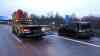 Massencrash A 9 am 4. Advent: 8 Autos krachen ineinander, 2 Kinder schwerstverletzt, weitere Autofahrer verletzt, Anzahl unklar, Abschleppdienst muss verkeilte Fahrzeuge auseinander ziehen: Reisende stehen stundenlang auf der A 9 im Stau, Unfallursache vermutlich das Wetter